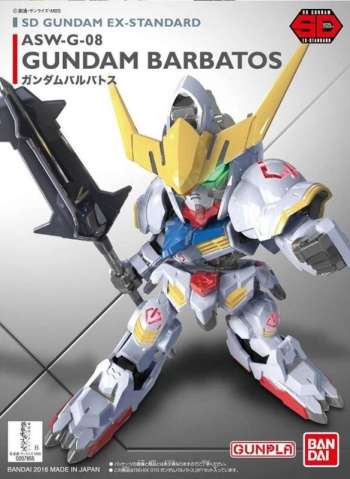 Gundam - Sd Gundam Ex-Standard 010 Gundam Barbatos - Reprod