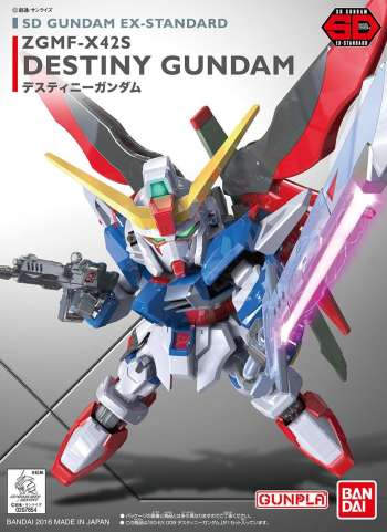 Gundam - Sd Gundam Ex-Standard Destiny Gundam - Model Kit