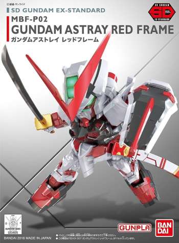 Gundam - Sd Gundam Ex-Standard Gundam Astray Red Frame - Model Kit