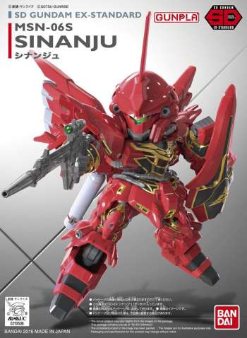 Gundam - Sd Gundam Ex-Standard Sinanju - Model Kit