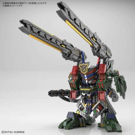 Gundam - Sdw Sergeant Verde Buster Gundam Dx Set - Model Kit