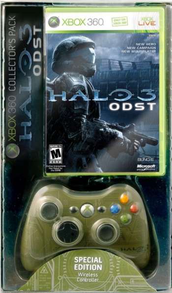 Halo 3 ODST & Handkontroll Special Edition