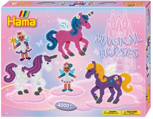 HAMA Beads Midi Giftbox Magical Horses