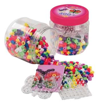 Hama Maxi beads 400 beads + 2 pin plates 388791