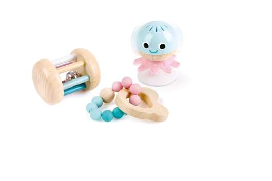 Hape Baby-to-Toddler Sensory Gift Set 87-0106