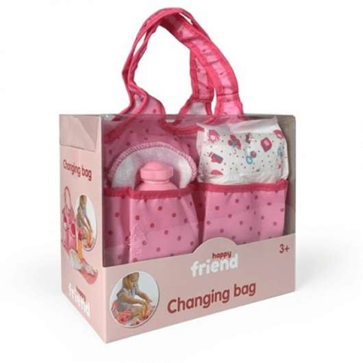 Happy Friend Diaper Bag with Doll Care