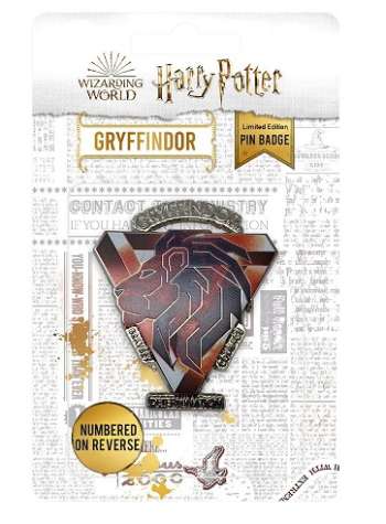 Harry Potter Pin Badge Gryffindor Limited Edition