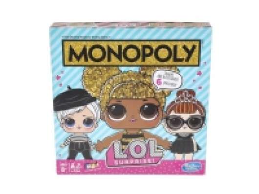 Hasbro Monopoly Game: L.O.L. SURPRISE!, Ekonomiskt simuleringsspel, Vuxna och barn, 8 År