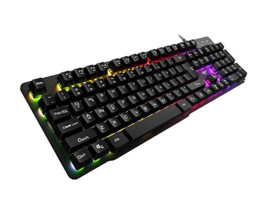 Havit Gaming Keyboard RGB Backlit - Nordiskt