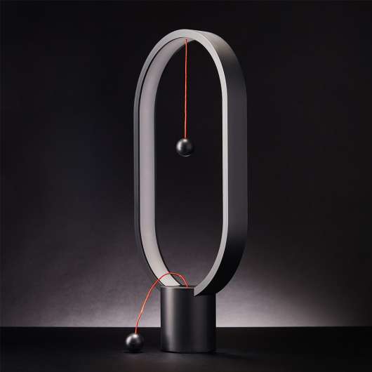 Heng Balance Lamp - Oval - Black
