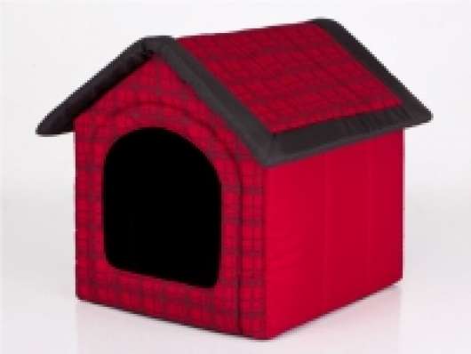 HOBBYDOG Checkered shack - red R1
