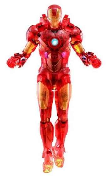 Hot Toys Iron Man 2 Mark IV Movie Masterpiece 16 Holographic Collectable Figure