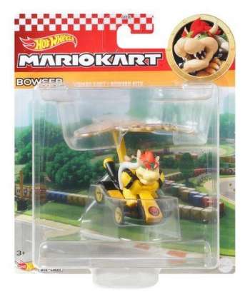 Hot Wheels Mario Kart: Bowser Standard Kart + Bowser Kite