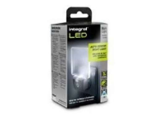 Integral LED ILNL-CL-EU, Plug-in nattlampa, Vit, Plast, Kall vit, CE, LVD, LED