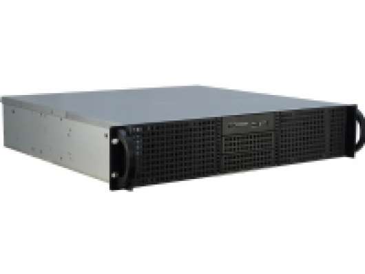Inter-Tech IPC 2U-20240 - Kan monteras i rack - 2U - ATX - inget nätaggregat - USB