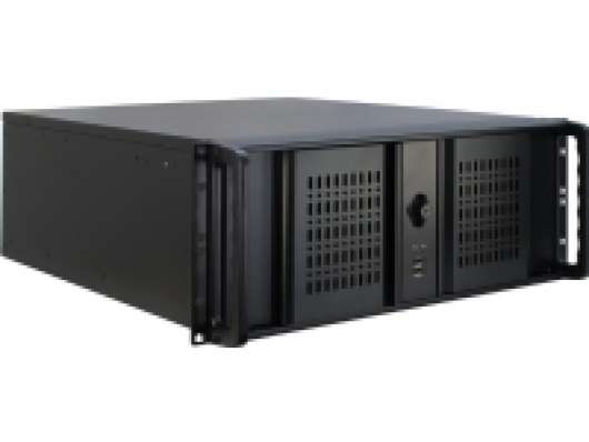 Inter-Tech IPC 4U-4098-S - Kan monteras i rack - 4U - ATX - inget nätaggregat (ATX) - USB