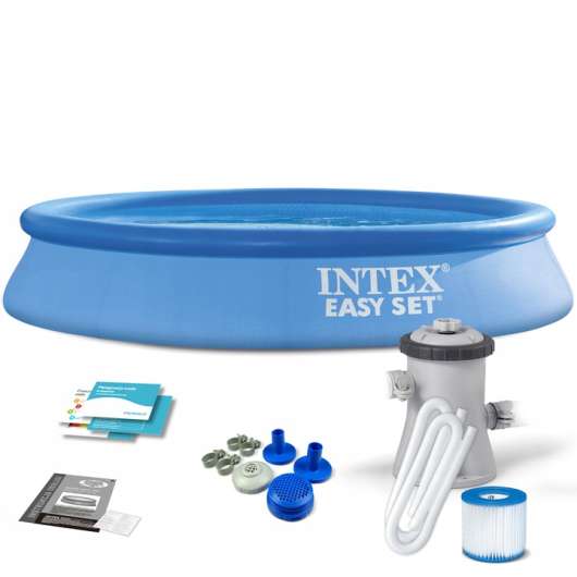 Intex Easy Set Pool Set & 12V Filter Pump 3077 L 28118