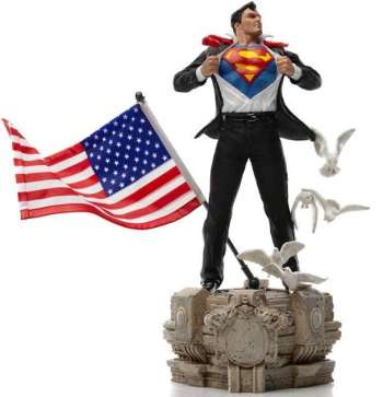 IronStudios Clark Kent SuperMan Deluxe DC Comics 110 Art Scale