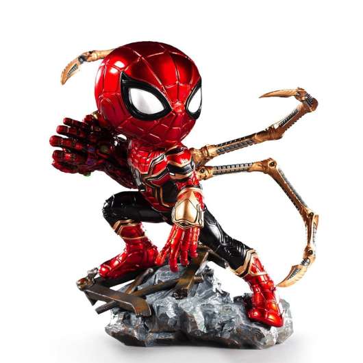 IronStudios MiniCo Figurines Iron Spider EndGame
