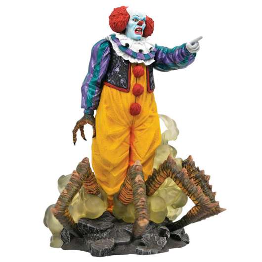 It 1990 Pennywise diorama figure 23cm
