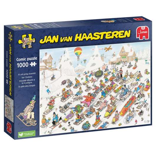 Jan Van Haasteren - Its All Going Downhill