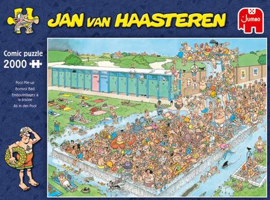 Jan van Haasteren - Pool Pile-Up - 2000 pcs -