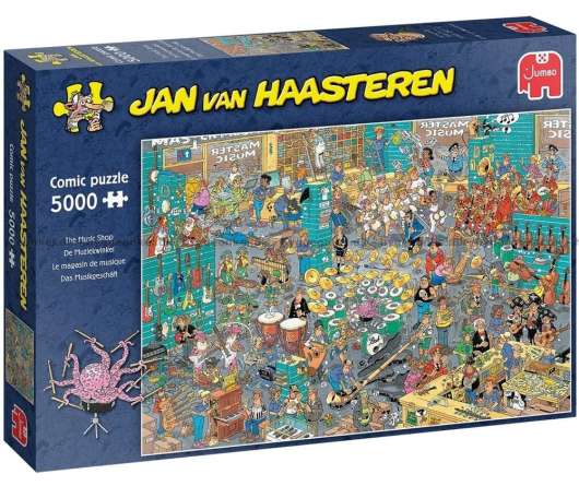 Jan van Haasteren - The Music Shop -