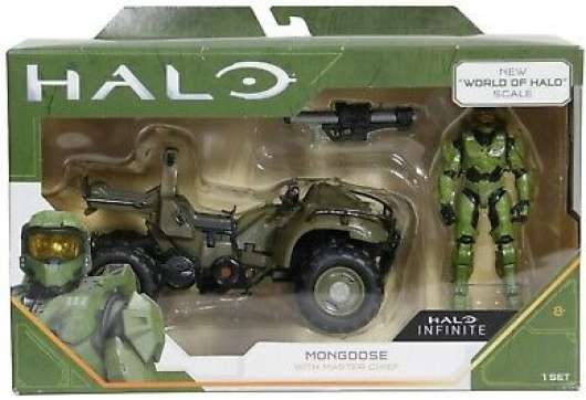 Jazwares Halo Infinite Mongoose Vehicle With Master Chief