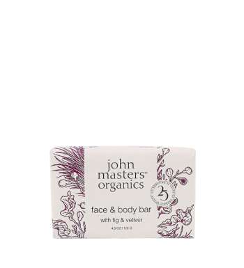 John Masters Organics - Face & Body Bar w. Fig & Vetiver 128 g