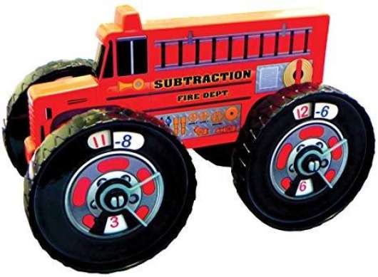 Junior Learning Subtraction Firetruck a Hands-On Toy for Teaching Subtraction