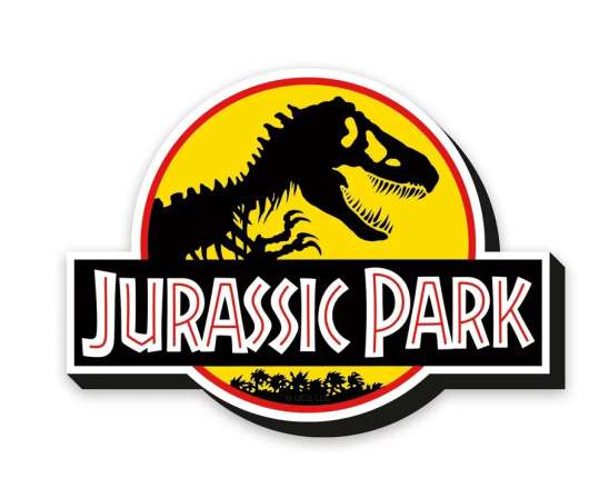 Jurassic Park - Logo - Chunky Magnet