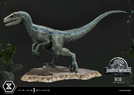 Jurassic World: Fallen Kingdom Prime Collectibles Statue 1/10 Blue