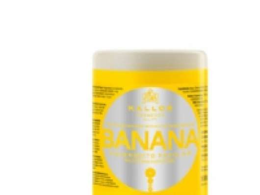 Kallos Banana, Kvinna, Torrt hår, 1000 ml, Vitamin A, B1, B2, B3, B5, B6, C, E , Olive oil, Banana extract