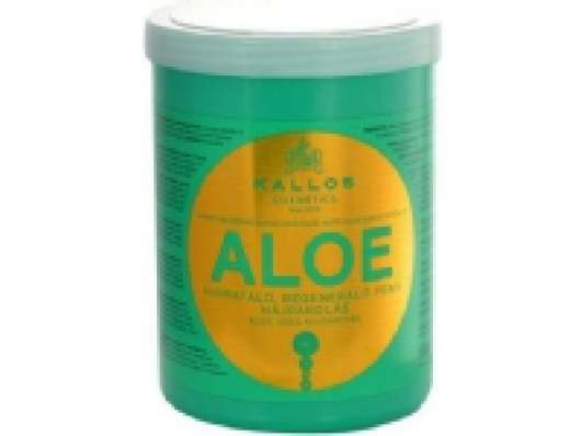 Kallos Kjmn Aloe Vera Moisture Repair Shine Hair Mask for dry and damaged hair with Aloe Vera extract 1000 ml