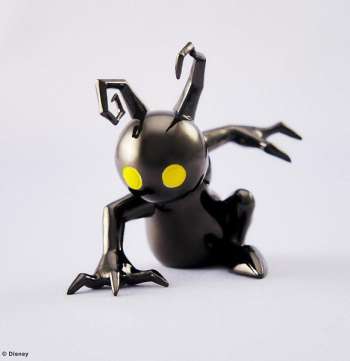 Kingdom Hearts Bright Arts Gallery Diecast Mini Figure Shadow 6 cm