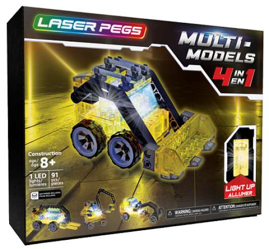 Laser Pegs Multi Models 4in1 Construction