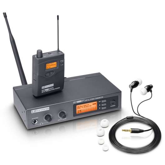 LD Systems MEI 1000 G2 trådlöst in-ear monitorsystem