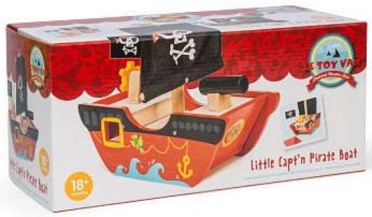 Le Toy Van Little Captn Pirate Boat