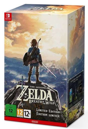 Legend Of Zelda Breath Of The Wild Limited Edition