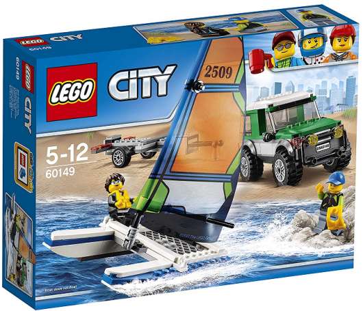 LEGO City 4x4 with Catamaran
