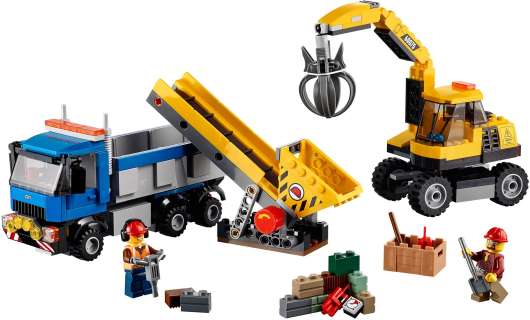 LEGO City Excavator & Truck