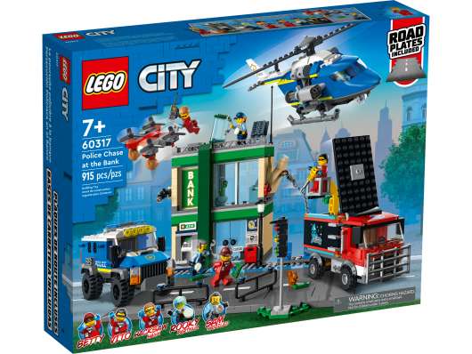 LEGO City Police chase at the bank 60317