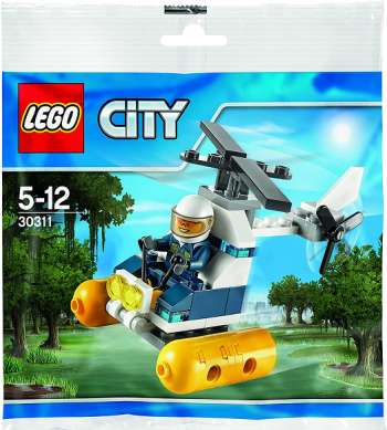 LEGO City Swamp Police Helicopter Mini Set