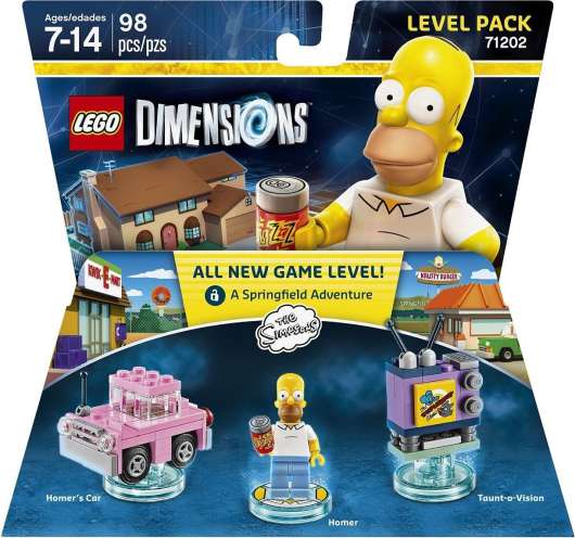 LEGO Dimensions Level Pack - The Simpsons