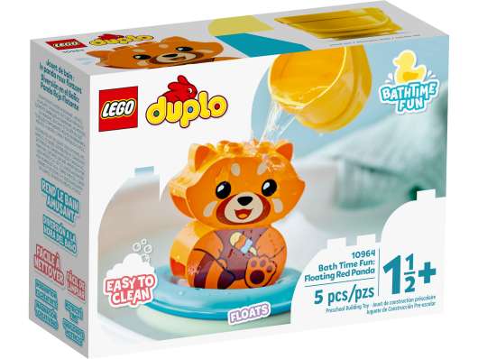 LEGO Duplo Fun In Bath Floating Red Panda 10964