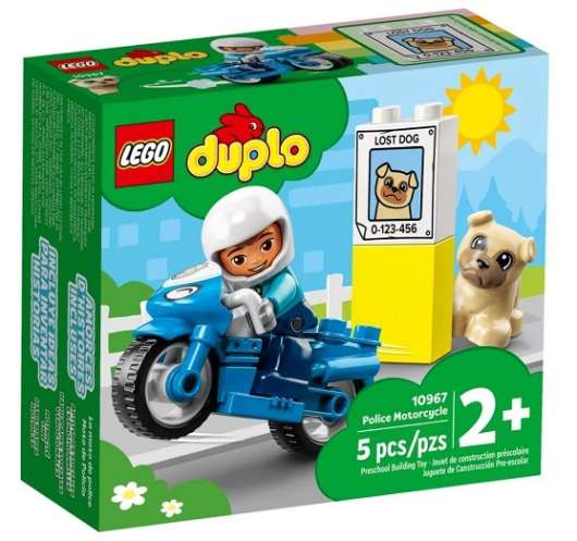 LEGO DUPLO Police Motorcycle 10967