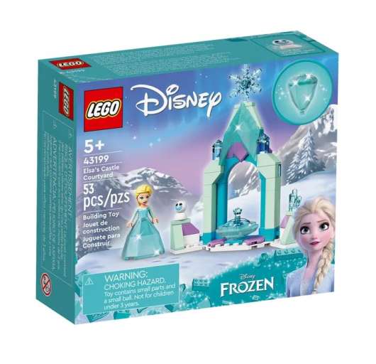 LEGO Frozen Elsas castle courtyard 43199