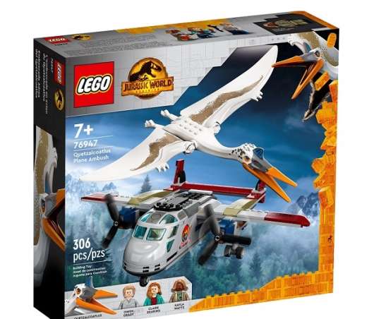 LEGO Jurassic World Quetzalcoatlus aviator ambush 76947