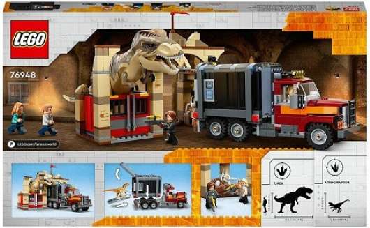 LEGO Jurassic World T.Rex & Atrociraptor On Dinosaur Flight 76948