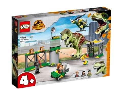 LEGO Jurassic World T.Rex on dinosaur flight 76944